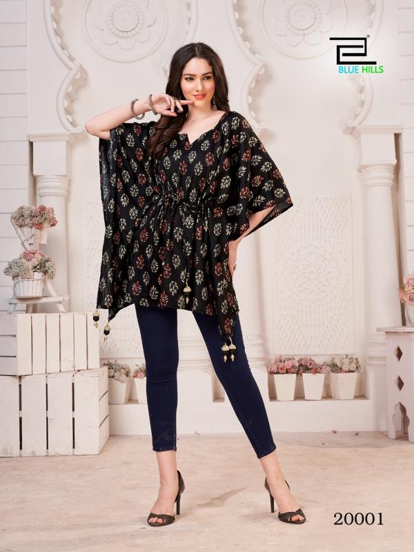 Blue Hills Kaftan VoL 22 Rayon Desginer Kurti Collection